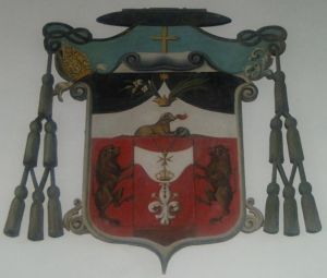 Arms of Pio Alberto del Corona