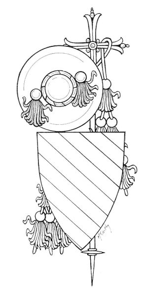 Arms (crest) of Gaillard de la Mothe