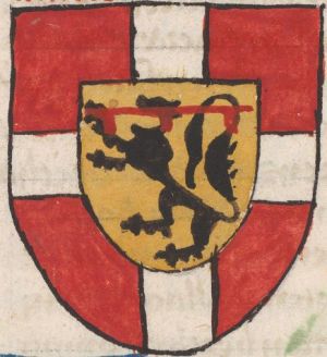 Arms (crest) of Frederik van Blankenheim