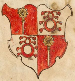 Arms of Kaspar von Seckendorff