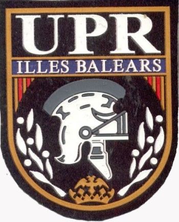 Escudo de Prevention and Reaction Unit Balearic Islands, National Police Corps/Arms (crest) of Prevention and Reaction Unit Balearic Islands, National Police Corps