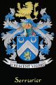Wapen van Serrurier/Arms (crest) of Serrurier