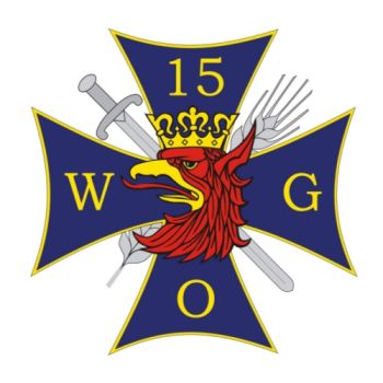 Coat of arms (crest) of 15th Military Economic Department, Polish Army