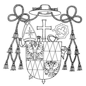 Arms (crest) of František Antonín Gindl