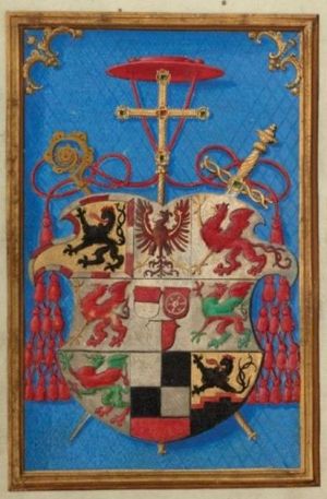 Arms (crest) of Albrecht von Brandenburg
