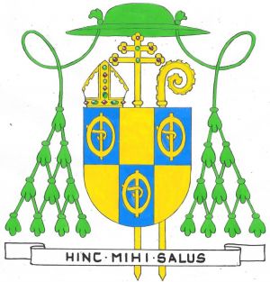 Arms (crest) of John Lancaster Spalding