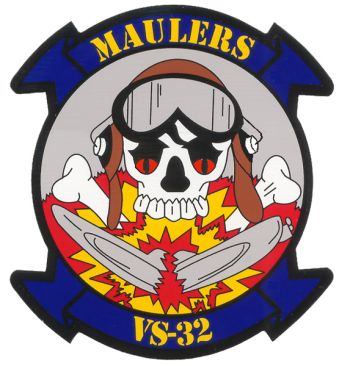 Coat of arms (crest) of the VS-32 Norsemen later Maulers, US Navy