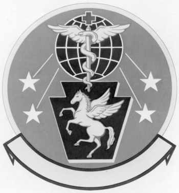 Coat of arms (crest) of the 111th USAF Dispensary, Pennsylvania Air National Guard