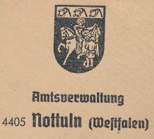 Wappen von Nottuln/Arms (crest) of Nottuln