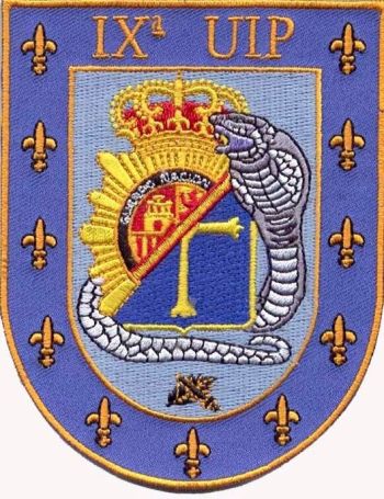 Escudo de IX Police Intervention Unit, National Police Corps/Arms (crest) of IX Police Intervention Unit, National Police Corps