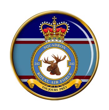Coat of arms (crest) of the No 242 Canadian Squadron, Royal Air Force