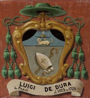 Arms (crest) of Luigi Maria de Dura