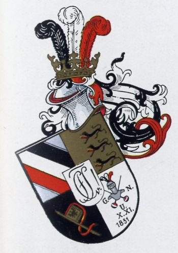 Wappen von Corps Suevia Tübingen/Arms (crest) of Corps Suevia Tübingen