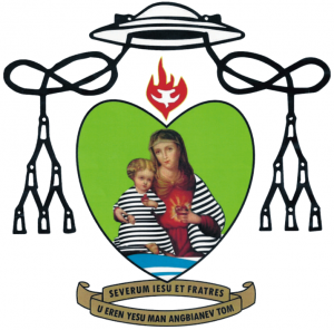 Arms of Wilfred Chikpa Anagbe