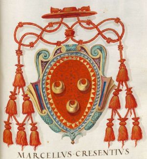 Arms (crest) of Marcello Crescenzi