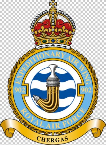 Coat of arms (crest) of No 902 Expeditionary Air Wing, Royal Air Force