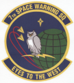 7th Space Warning Squadron, US Air Force.png