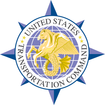 Coat of arms (crest) of the United States Transportation Command, US