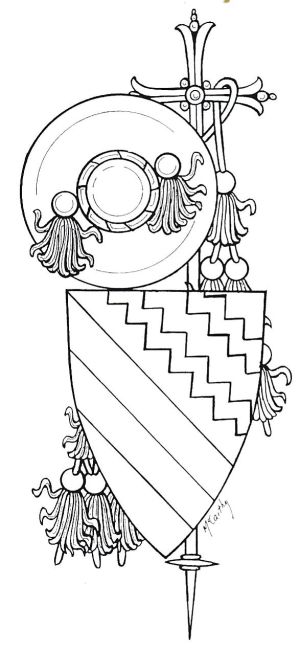 Arms (crest) of Matthäus von Krakau