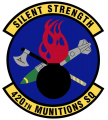 420th Munitions Squadron, US Air Force.png