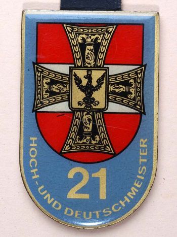 Coat of arms (crest) of the 21st Landwehrstamm Regiment, Austrian Army