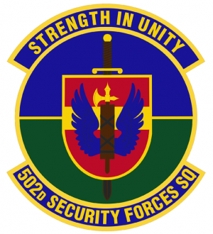 502nd Security Forces Squadron, US Air Force.png