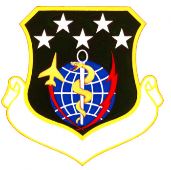 Coat of arms (crest) of the 384th Strategic Hospital, US Air Force