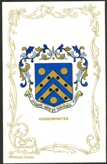 Arms of Kidderminster