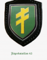 Jaeger Battalion 43, German Army.png