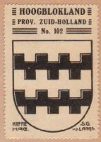 Wapen van Hoogblokland/Arms (crest) of Hoogblokland