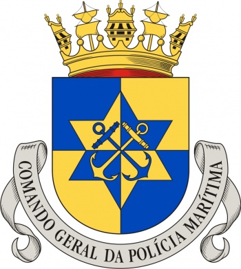 Coat of arms (crest) of General Command of the Maritime Police, Portuguese Navy