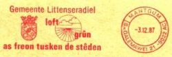 Wapen van Littenseradiel/Arms (crest) of Littenseradiel