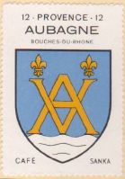 Blason d'Aubagne/Arms of Aubagne
