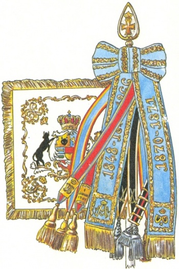 Arms of 1st Grand Ducal Mecklenburgian Dragoon Regiment No 17
