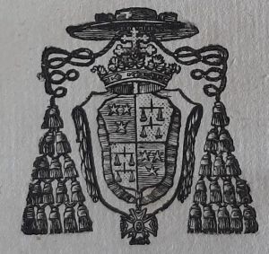 Arms (crest) of Antoine de Malvin de Montazet