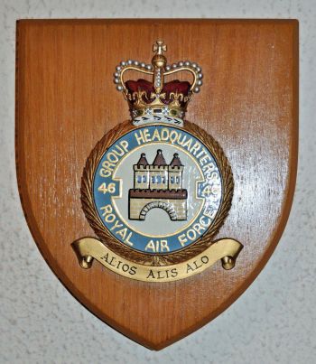 Coat of arms (crest) of the No 46 Group Headquarters, Royal Air Force