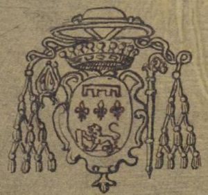 Arms of François-Ignace de Baglion de Saillant