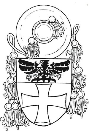 Arms (crest) of Erhard de Lessines