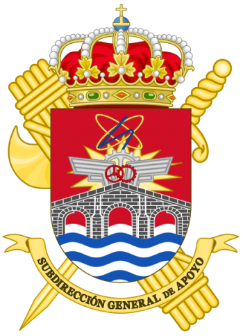 Arms of Support General Sub-Directorate, Guardia Civil