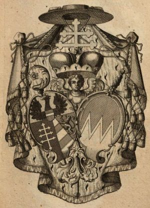 Arms (crest) of Karl Michael von Attems