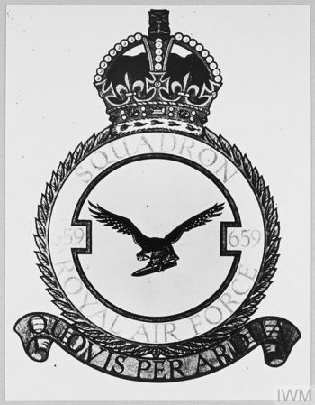 Coat of arms (crest) of the No 659 Squadron, Royal Air Force