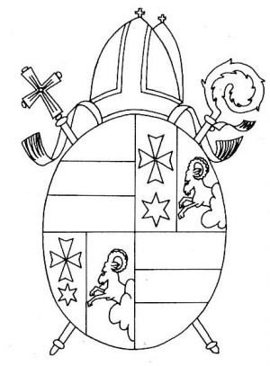 Arms (crest) of Anton Brus von Müglitz