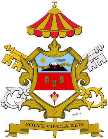 Arms (crest) of Basilica of the Most Holy Mary of Catena, Castiglione di Sicilia