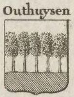Wapen van Oudhuizen/Arms (crest) of Oudhuizen
