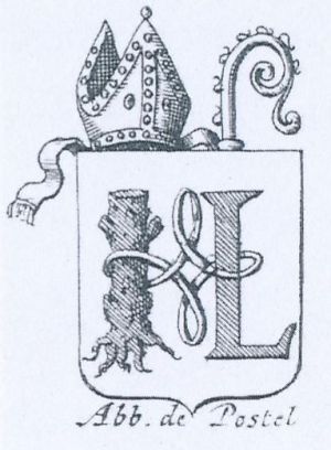 Arms (crest) of Abbey of Our Lady in Postel