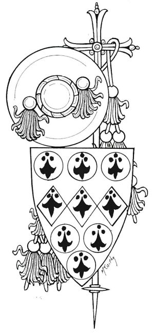 Arms (crest) of Guillaume de Montfort