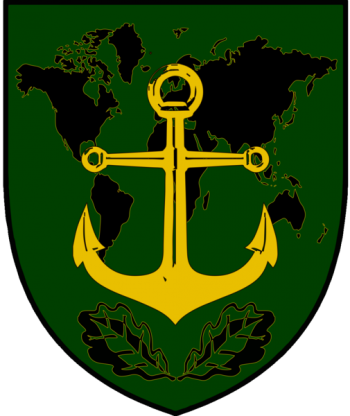 Coat of arms (crest) of the Coastal Company, Sea Battalion, German Navy