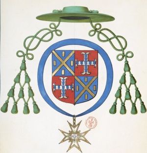 Arms of Gabriel de l'Aubespine