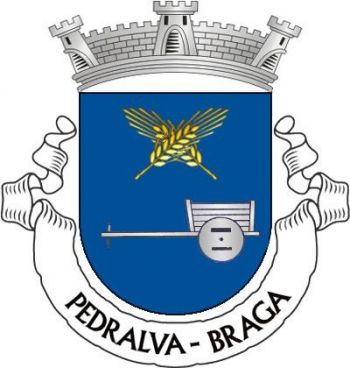 Brasão de Pedralva/Arms (crest) of Pedralva