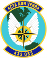 433rd Operations Support Squadron, US Air Force.png
